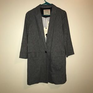 NWT Anthropologie Blazer Tunic, 3/4 sleeve